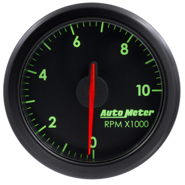 AUTOMETER 2-1/16" Tach, 0-10,000 RPM, Airdrive, Black - Image 4