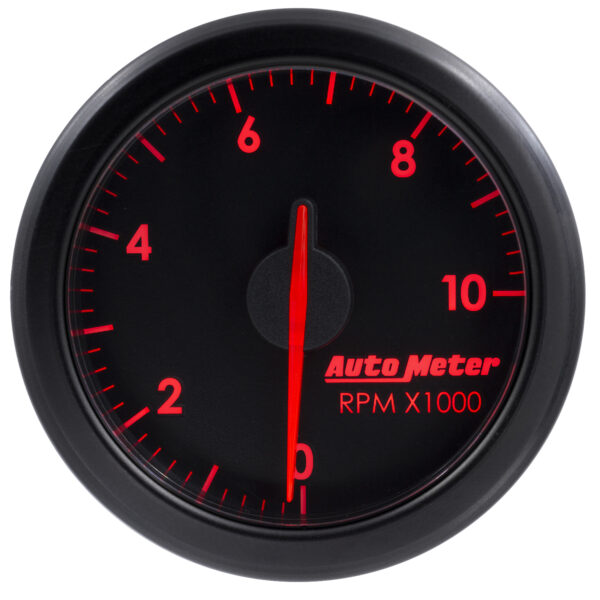AUTOMETER 2-1/16" Tach, 0-10,000 RPM, Airdrive, Black - Image 3