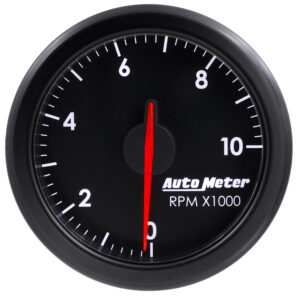 AUTOMETER 2-1/16" Tach, 0-10,000 RPM, Airdrive, Black