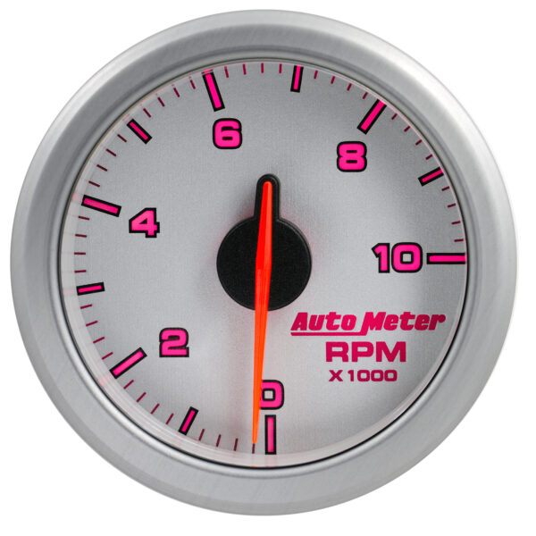 AUTOMETER 2-1/16" Tach, 0-10,000 RPM, Airdrive, Silver - Image 7