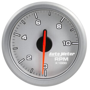 AUTOMETER 2-1/16" Tach, 0-10,000 RPM, Airdrive, Silver