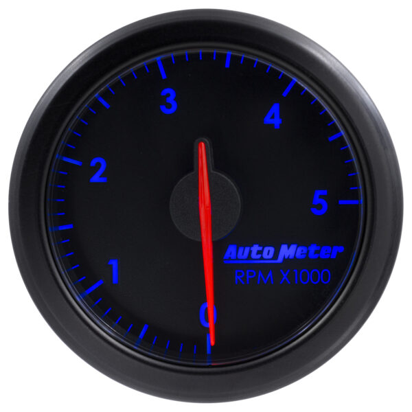 AUTOMETER 2-1/16" Tach, 0-5,000 RPM, Airdrive, Black - Image 6
