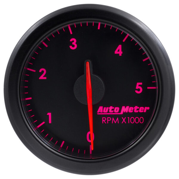 AUTOMETER 2-1/16" Tach, 0-5,000 RPM, Airdrive, Black - Image 7