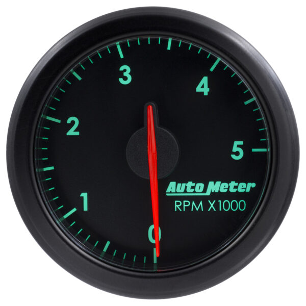 AUTOMETER 2-1/16" Tach, 0-5,000 RPM, Airdrive, Black - Image 5