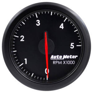 AUTOMETER 2-1/16" Tach, 0-5,000 RPM, Airdrive, Black