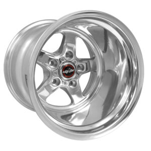 RACE STAR 92 Drag Star Polished Alloy Wheel 15x10 5x4.75BC 4.50BS GM