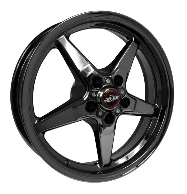 RACE STAR 92 Drag Star Gloss Black Alloy Wheel Bracket Racer 17x4.5 5x115BC 1.75BS Dodge