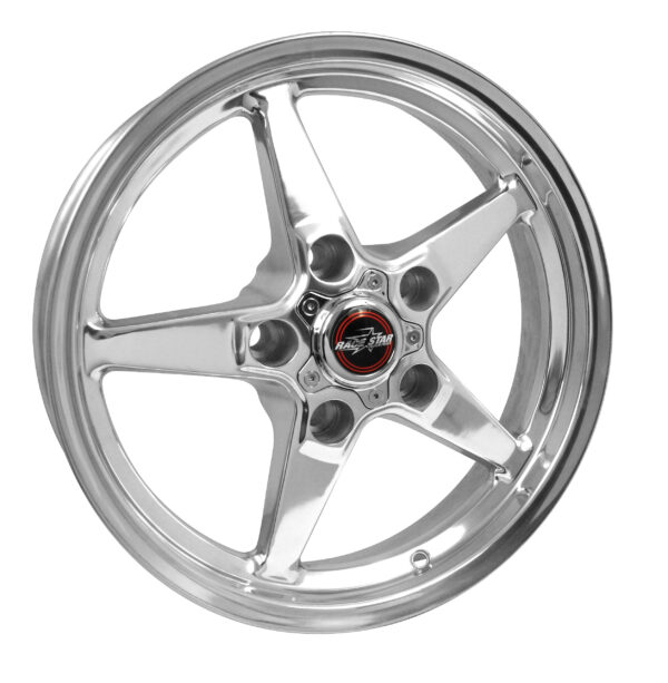 RACE STAR 92 Drag Star Polished Alloy Wheel 17x4.5 5x135BC 1.75BS Lightning