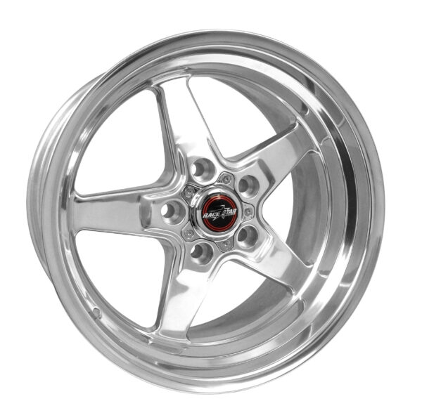 RACE STAR 92 Drag Star Polished Alloy Wheel 17x9.5 5x4.75BC 5.25BS GM - Image 2