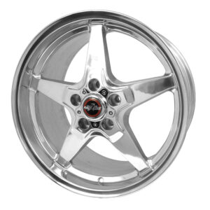 RACE STAR 92 Drag Star Polished Alloy Wheel 18x10.5 5x4.75BC 8.31BS Vette C4 88 Z51, C5 97-04 Base