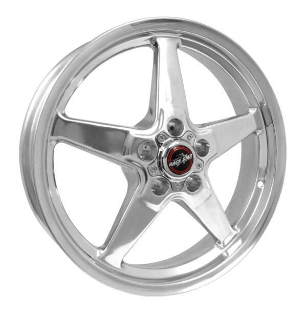 RACE STAR 92 Drag Star Polished Alloy Wheel 20x6 5x4.50BC 3.40BS Ford