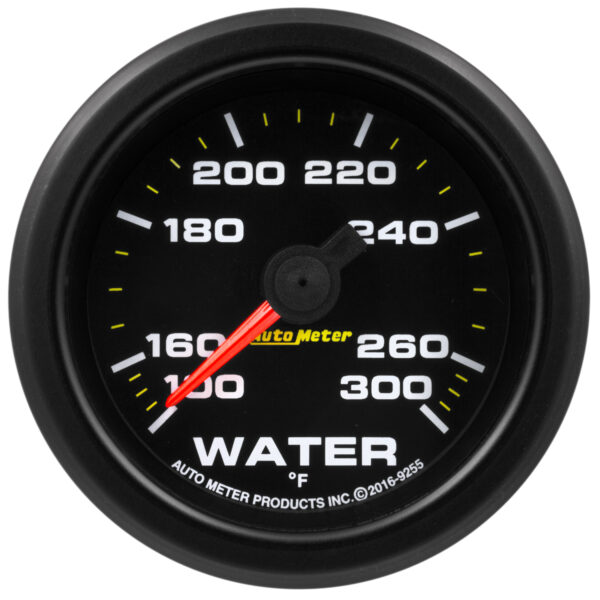 AUTOMETER Water Temperature Gauge 2 1/16", 300°f, Stepper Motor W/Pk & Wrn, Extreme Environment