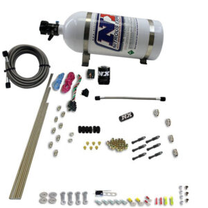 NITROUS EXPRESS 6-Cyl Dry Direct Port Nitrous System, 15lb Bottle