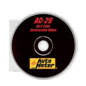 AUTOMETER Bct-200J Intellicheck II Training Dvd