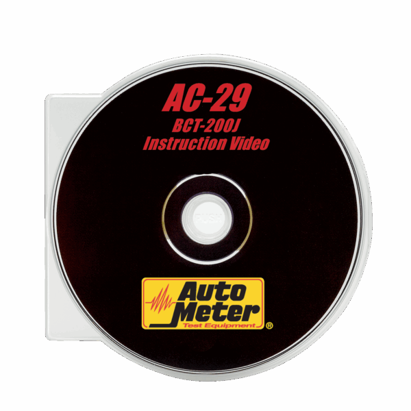 AUTOMETER Bct-200J Intellicheck II Training Dvd