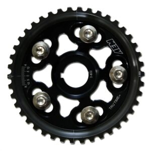AEM Tru-Time Adjustable Cam Gear. Black. 5-Bolt. Honda H22A1 & H22A4