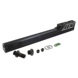 AEM High Volume Fuel Rail. Black. Acura B18B1, B18C1 & B18C5