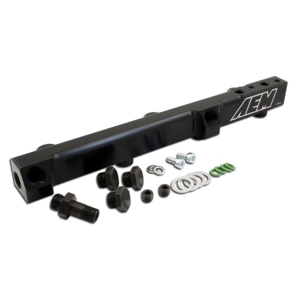 AEM High Volume Fuel Rail. Black. Honda F22A1, F22A4, F22A6, H22A1, H22A4 & H23A1