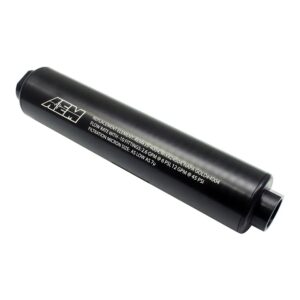 AEM Universal High Volume Fuel Filter. Inlet: -10AN Outlet: -10AN