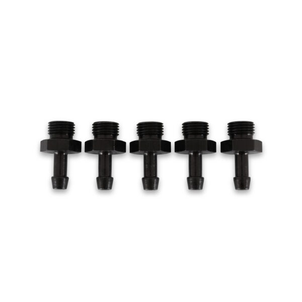 AEM Adjustable Fuel Pressure Regulator Barb Fitting -6 (9/16"-18) to 7mm - 5 PK - Image 3