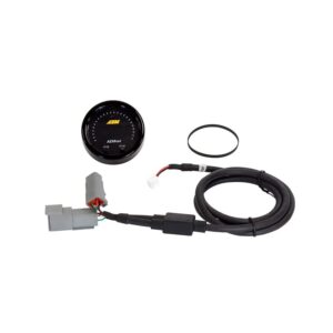AEM X-Series AEMnet Can Bus Gauge. Black Bezel & Black Faceplate