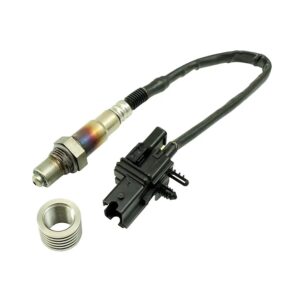 AEM Wideband UEGO Sensor with Stainless Tall Manifold Bung Install Kit - 4 Channel Wideband