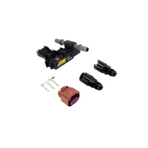 AEM Ethanol Content Flex Fuel Sensor Kit (-6 AN). -6 AN Fittings. Includes: Flex Fuel Content Sensor, -6 AN Fittings, Connector, Terminals & Wire Seals