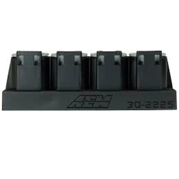 AEM 2-button External Button Kit for CD Carbon dashes. This kit includes two waterproof buttons with flying leads that allow you to change pages on CD Carbon Flat Panel dashes and add steering wheel buttons to change pages on CD Carbon Dashes if you do not want to use the integrated buttons.