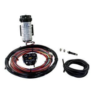 AEM V2 Water/Methanol Nozzle and Controller Kit, Standard Controller - Internal MAP with 35psi max, 200psi WM Pump, Jets, NO TANK INC.