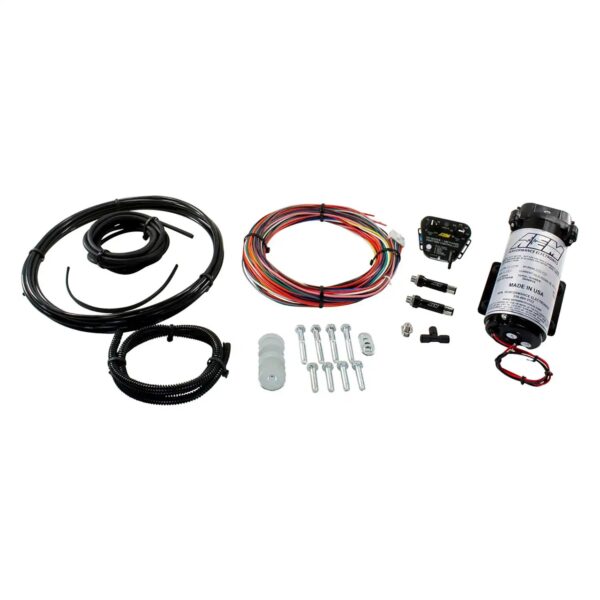 AEM V2 Water/Methanol Nozzle and Controller Kit, HD Controller - Internal MAP with 40psi max, 200psi WM Pump, Jets, NO TANK INC.