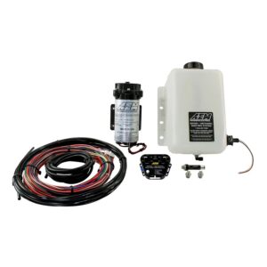 AEM V2 Water/Methanol Injection Kit, Multi Input Controller - 0-5v/MAF Frequency or Voltage/Duty Cycle/Ext MAP, 200psi WM Pump, 1 Gallon Reservoir, Conductive Fluid Level Sensor