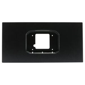 AEM Universal vacuum formed ABS Panel - Formed to allow for the flush fit of a CD-7 Display when used with supplied soft mounts. Panel is 12" Tall and 20" wide and ideal for when fitting an AEM CD-7 into an OEM cluster opening or into a customer dashboard