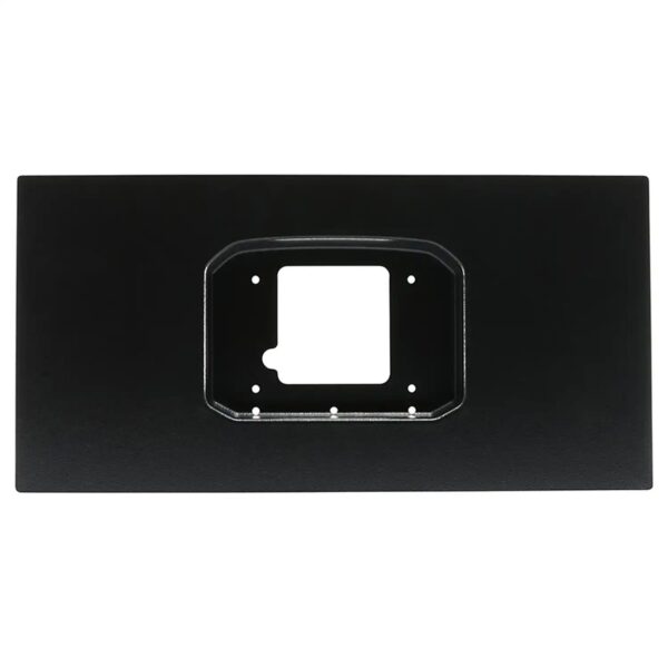 AEM Universal vacuum formed ABS Panel - Formed to allow for the flush fit of a CD-7 Display when used with supplied soft mounts. Panel is 12" Tall and 20" wide and ideal for when fitting an AEM CD-7 into an OEM cluster opening or into a customer dashboard