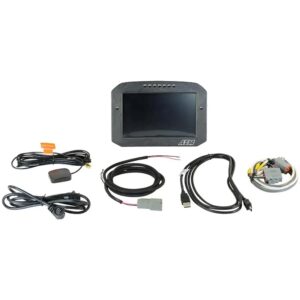 AEM Digital Dash Display, CD-7LG logging, GPS enabled racing dash, CAN input only, 7-inch diagonal screen, carbon fiber enclosure, GPS antenna and wiring harness included  (Does NOT Include Vehicle Dynamics Module), Does Not Include Buttons (See PN 30-3610)