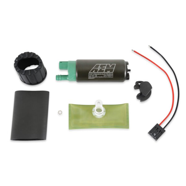 AEM 400LPH E85-Compatible Hi-Flow In-Tank Fuel Pump, Double Barb - Image 9