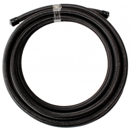 Aeroflow SS Braided Hose -12AN 1 Metre Black SS 17.4mm ID 23.9mm OD