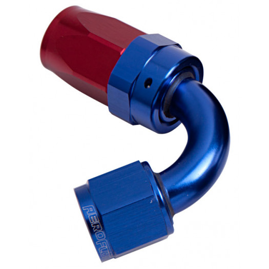 Aeroflow -12AN Taper Series 120 Degree Hose End Blue