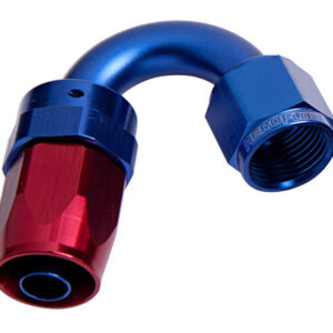 Aeroflow -10AN Taper Series 150 Degree Hose End Blue