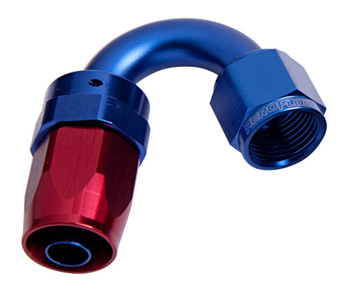 Aeroflow -10AN Taper Series 150 Degree Hose End Blue