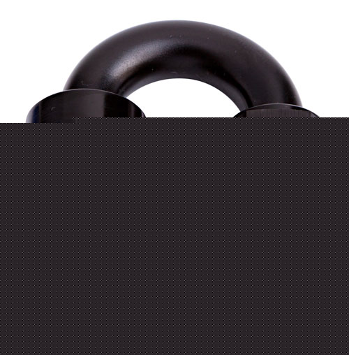 Aeroflow -8AN Taper Series 180 Degree Hose End Black