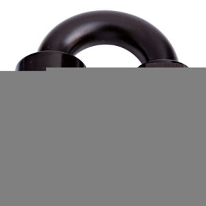 Aeroflow -10AN Taper Series 180 Degree Hose End Black