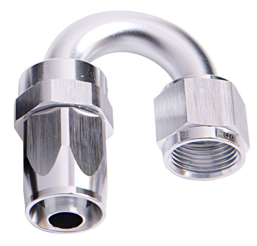 Aeroflow -16AN Taper Series 180 Degree Hose End Silver