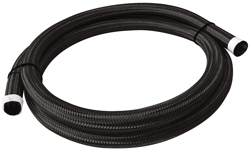 AEROFLOW 111 SERIES BLACK BRAIDED COVER.39-.55 " 10-14 MM 1 METRE