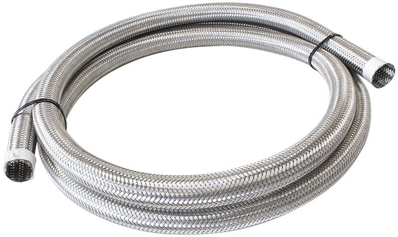 Aeroflow 111 Series Steel Braided Cover.83-.95" 21-24 mm 1 Meter
