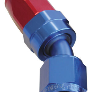 Aeroflow -10AN Taper Series 30 Degree Hose End Blue