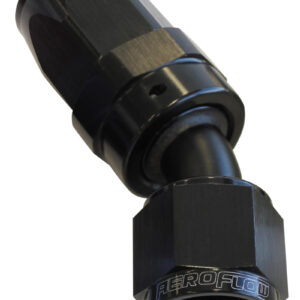 Aeroflow -10AN Taper Series 30 Degree Hose End Black