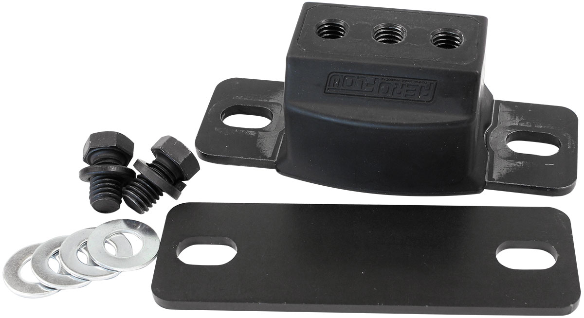 GM LOCKING TRANSMISSION MOUNT TH400 TH350 POWERGLIDE BLACK GEARBOX Aeroflow- AF 1210-1000