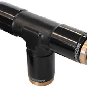 AEROFLOW 3/16" TEE 120 SERIES NYLON BLACK FITTING