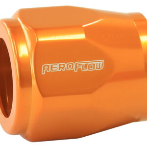 Aeroflow Hex Hose Finisher 30.5mm ID Gold 1-3/16" ID Clamp