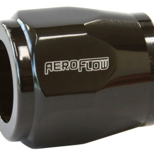 Aeroflow Hex Hose Finisher 49.2mm ID Black 1-15/16" ID Clamp
